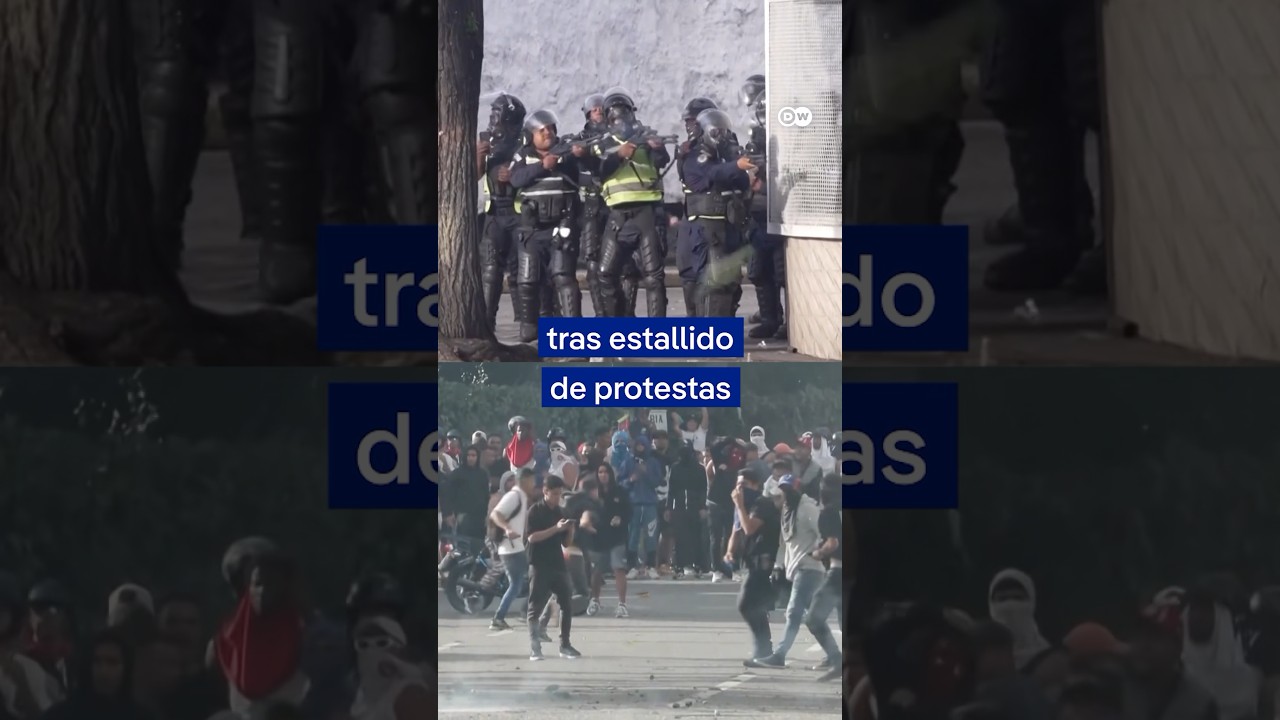 Violencia y represión tras estallido de protestas contra reelección de Maduro en Venezuela