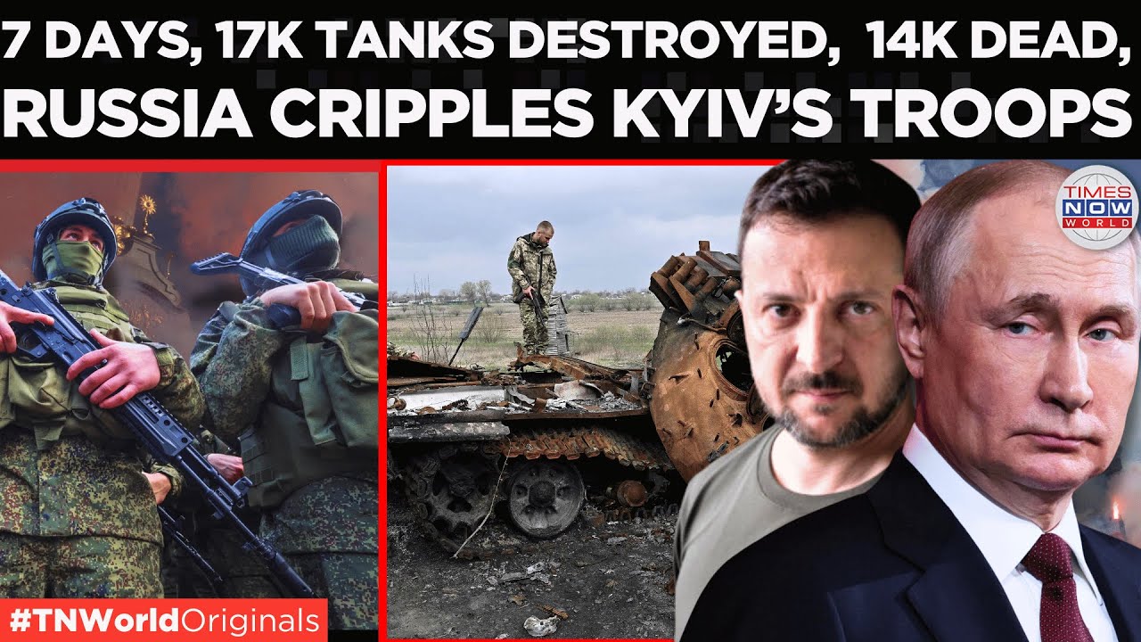 Battlefield Inferno: 14,000 Ukrainian Soldiers Downed in Russian Storm | Times Now World