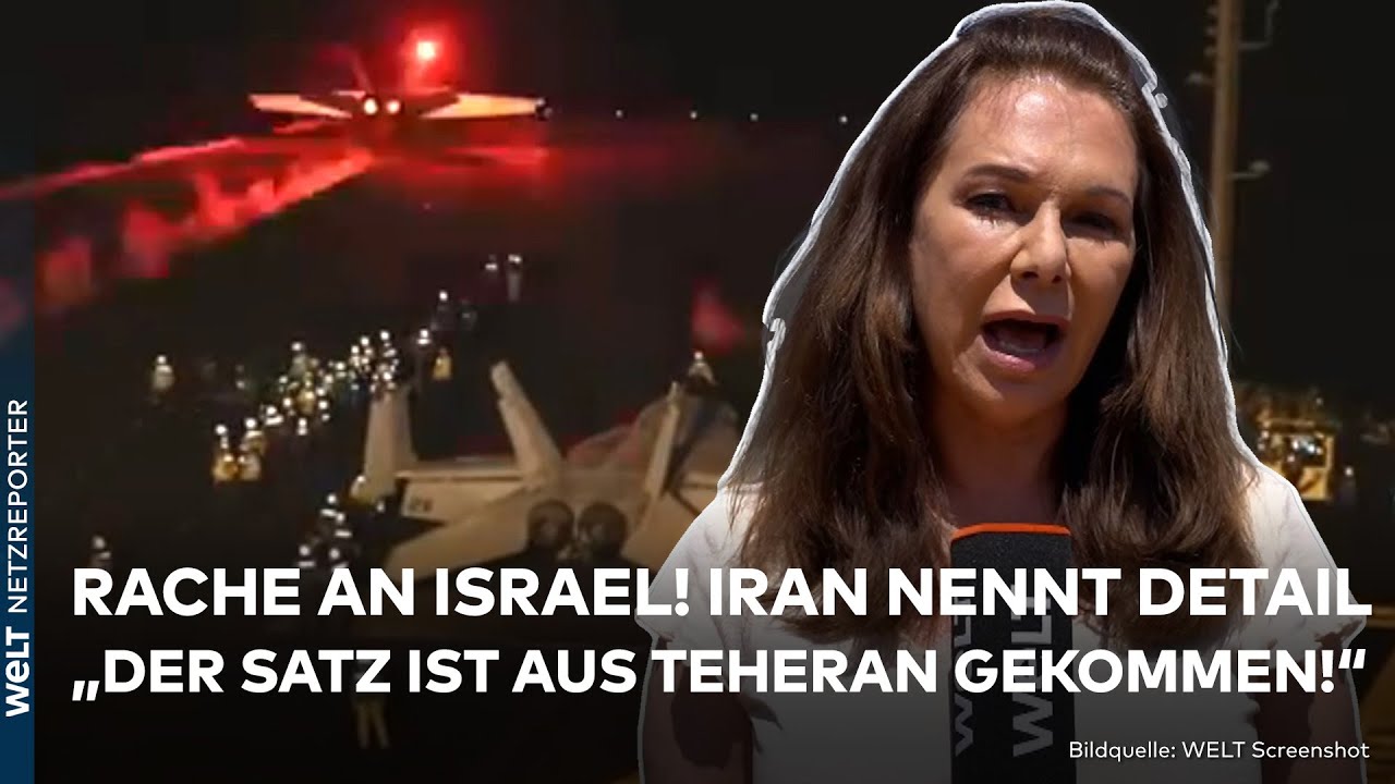 KRISE IN NAHOST: Iran äußert sich zum Rache-Plan an Israel! Sorge vor großen Krieg wächst