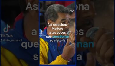 Maduro dice que él es el presidente electo de Venezuela pero gran parte de los países piden pruebas