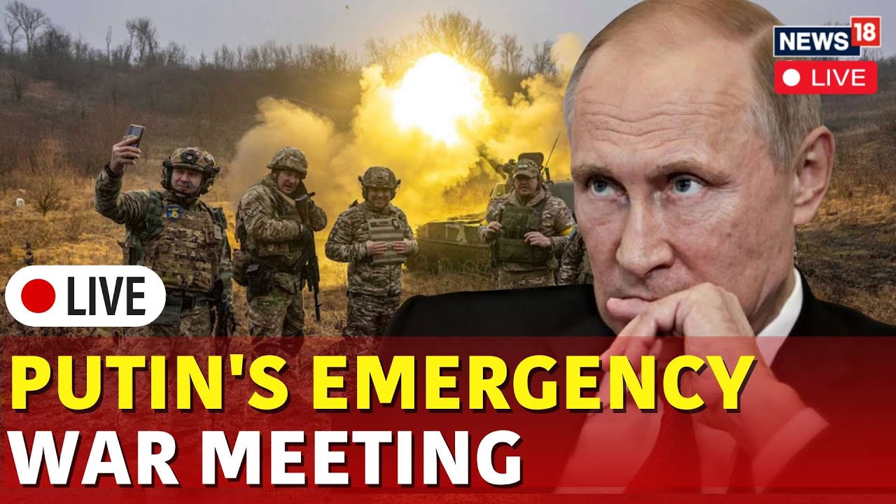 Russia Ukraine War LIVE | Putin Meeting Over Ukraine's Incursion LIVE | Russia Vs Ukraine News LIVE