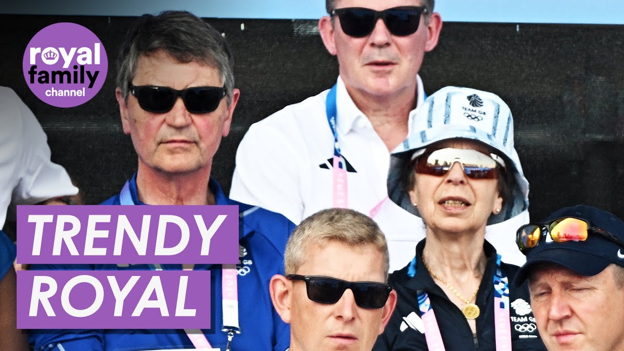 Princess Anne Sports Stylish Olympic Gear in Support of Team GB