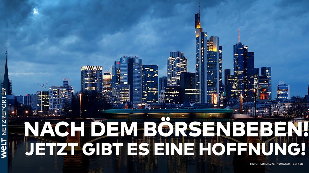 DEUTSCHLAND: Nach dem weltweiten Börsenbeben! Jetzt gibt es ein positives Signal!