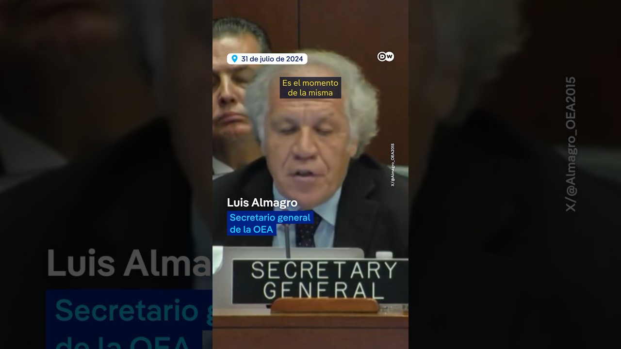 LA OEA pide la captura de Maduro por “baño de sangre” ante la Corte Penal Internacional