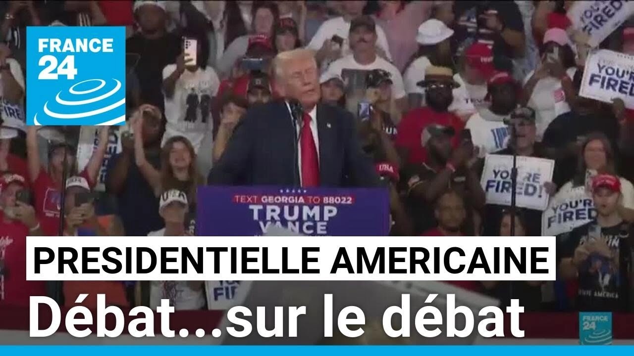 Etats-Unis : Donald Trump et Kamala Harris s'affrontent sur les modalités de leur premier débat