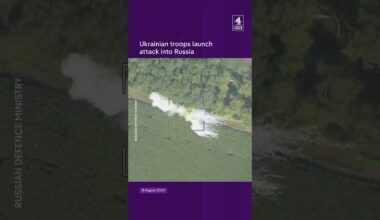 Ukraine troops launch attack into Russia