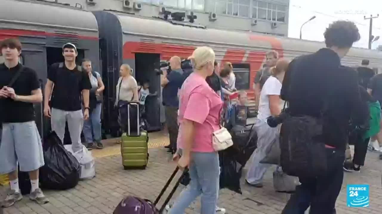 Rusia: civiles de urbes cercanas a Kursk temen que los combates lleguen hasta sus hogares
