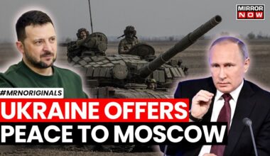 Russia - Ukraine War | Kyiv Proposes Peace To Moscow After Taking Over Its Territory | English News