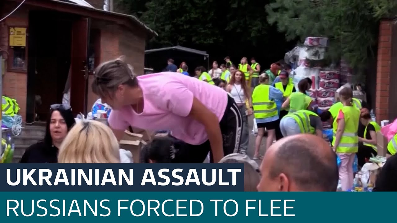 Ukraine seizes 28 Russian villages in Kursk region as over 100,000 forced to flee | ITV News