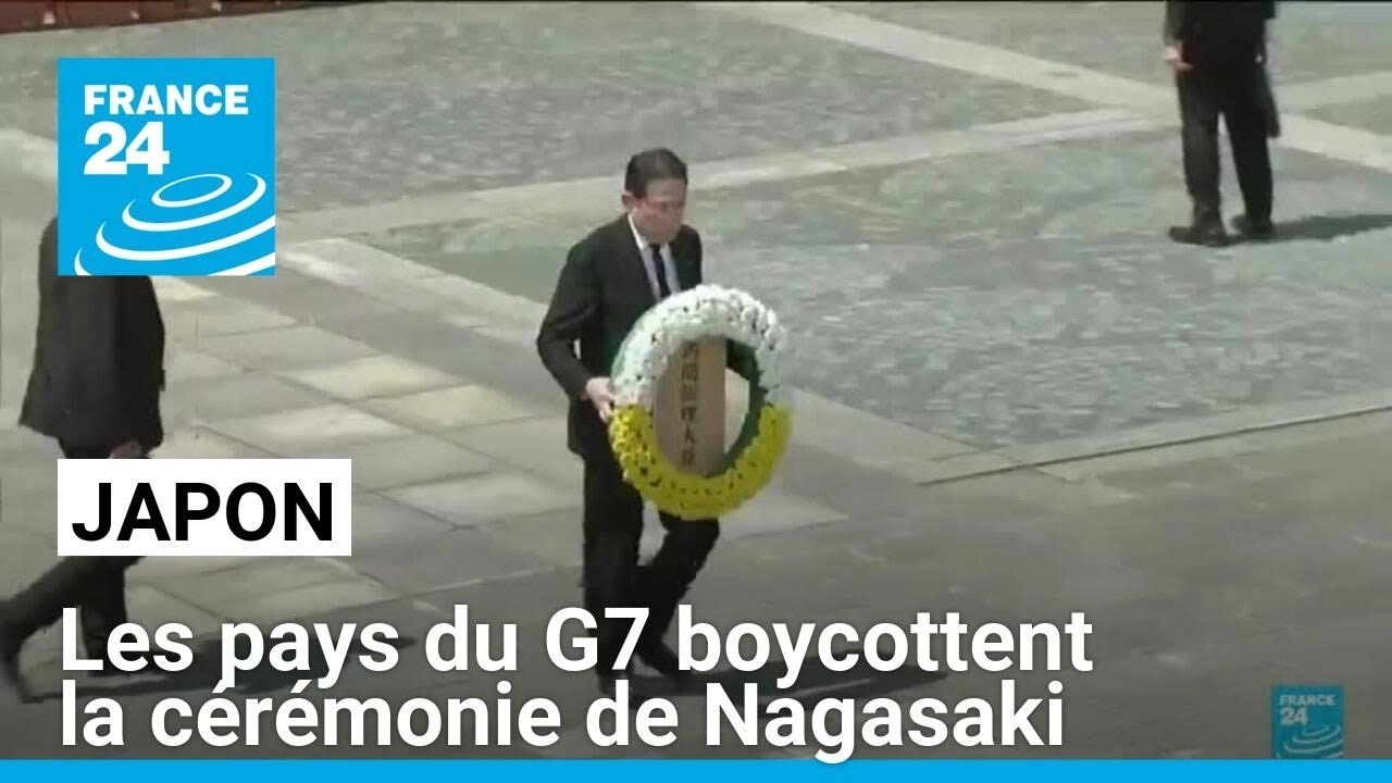 Les pays du G7 boycottent la cérémonie de Nagasaki pour protester contre la non-invitation d’Israël