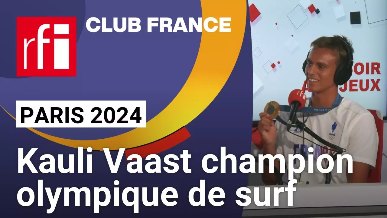 Paris 2024 : Kauli Vaast continue de surfer la vague • RFI