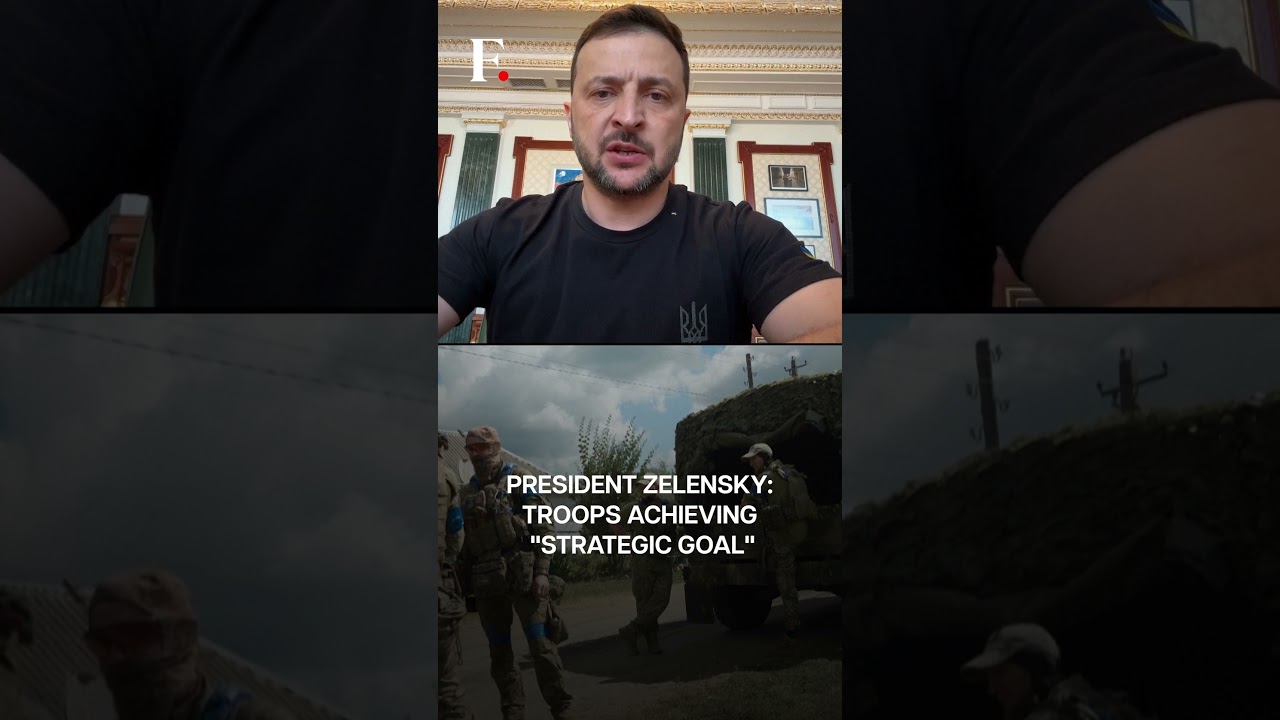 Zelensky Says Ukraine's Advances in Kursk "Going Well" | Russia Ukraine War | Subscribe to Firstpost