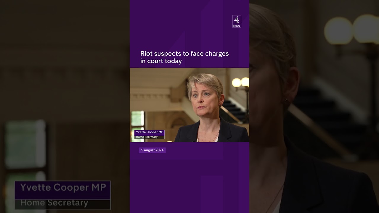 Riot suspects to face charges in court today