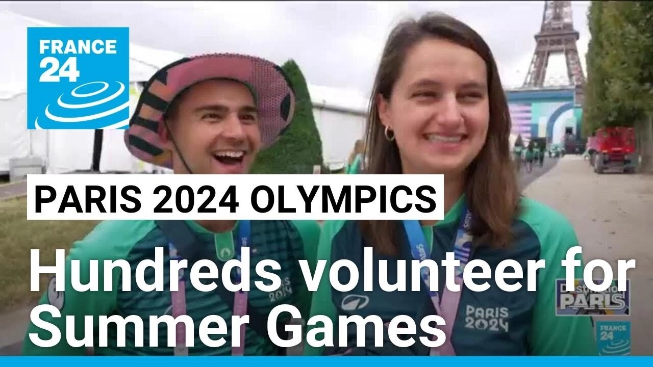 Paris 2024 Olympics: Hundreds volunteer for Summer Games • FRANCE 24 English