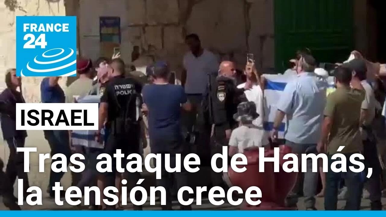 Hamás lanza cohetes contra Israel, que está en alerta por posible ataque de Irán • FRANCE 24