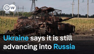 Ukraine claims it just advanced 1 - 3 kilometers into Russian territory | DW News