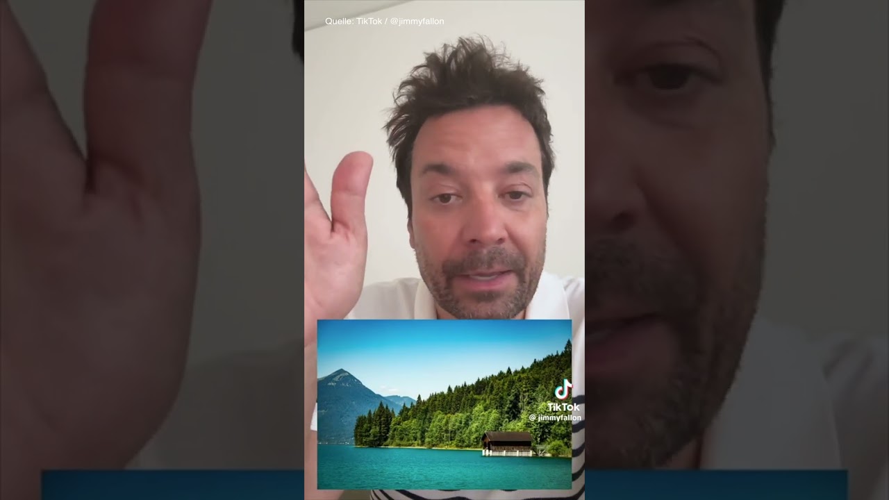 BAYERN: US-Star Jimmy Fallon verirrt sich in Deutschland I WELT #shorts