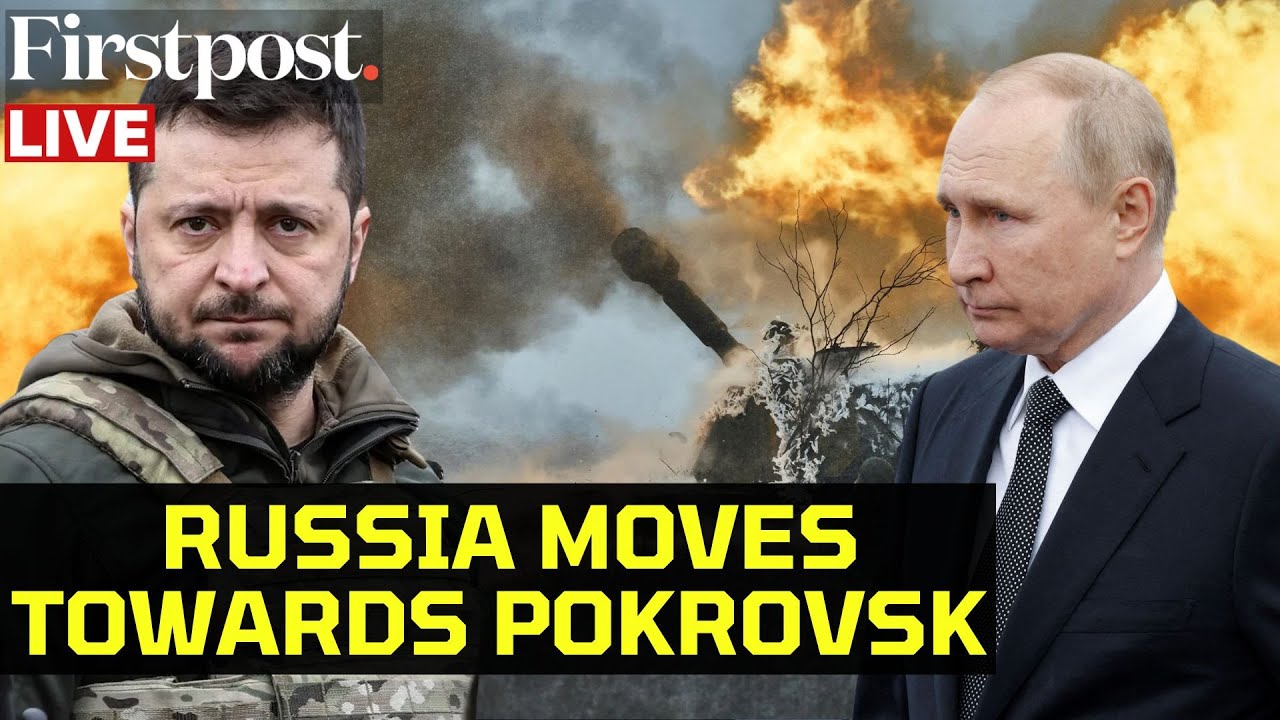 LIVE: Russian Troops Advance to Ukraine's Pokrovsk City | Russia Ukraine War