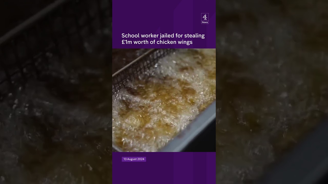 School worker jailed for stealing chicken wings