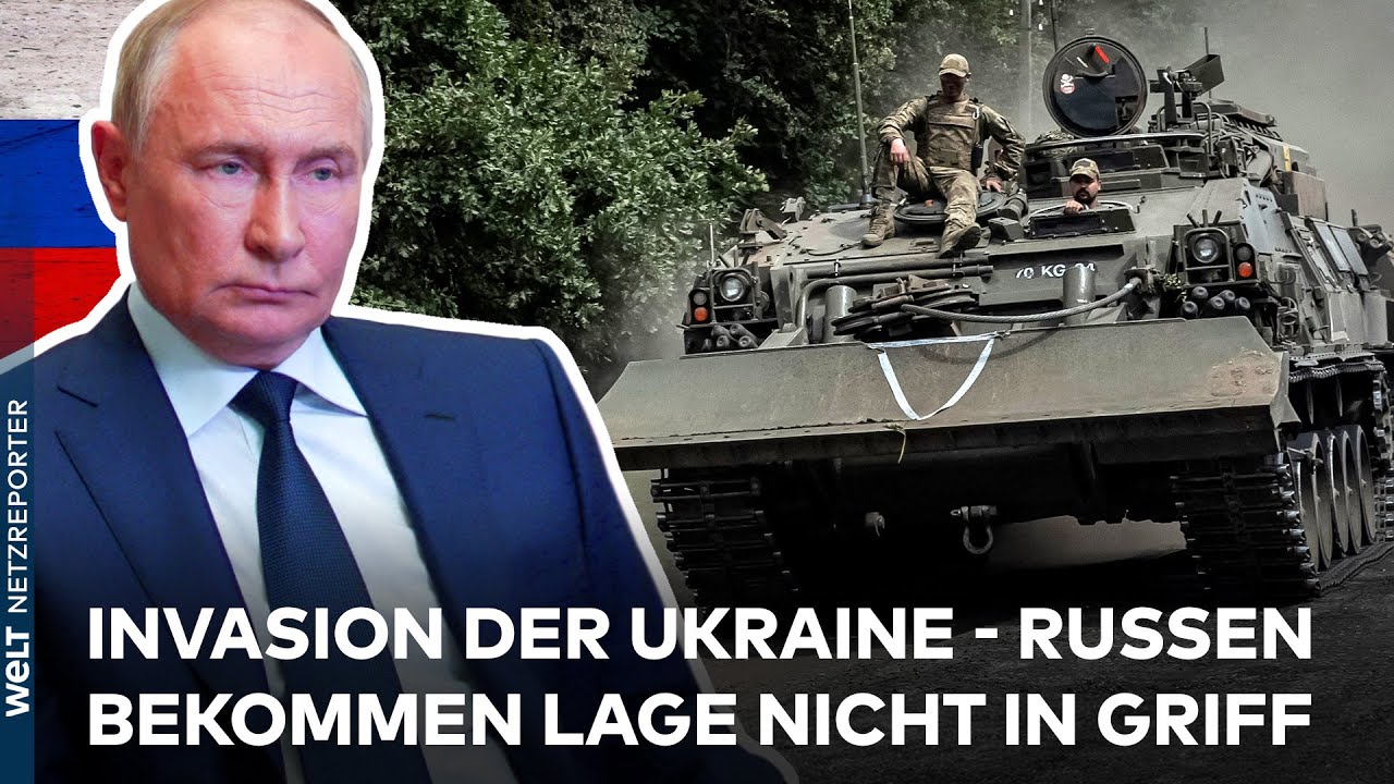 PROBLEM FÜR PUTIN - INVASION DER UKRAINE: Russen bekommen die Lage nicht in den Griff