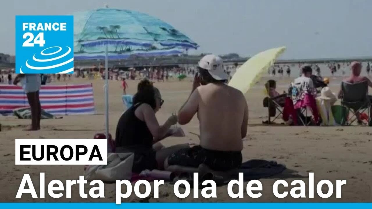Playas llenas y calles vacías: Europa afronta sus días más calurosos en lo que va del verano