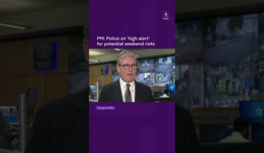 PM: Police on 'high alert' for potential weekend riots