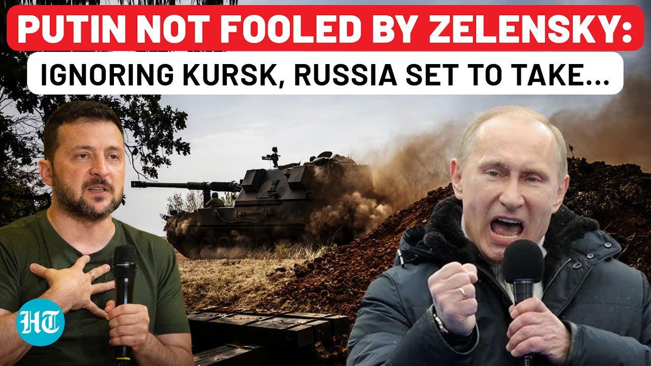 Kursk 'Secret Aim' Fails: Russia Didn't Divert Troops, Now Set To Capture Key Ukraine Stronghold