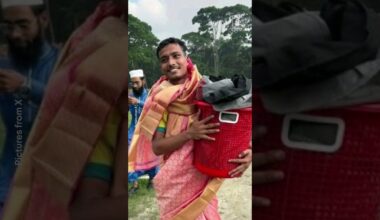 Palace looted by protesters in Bangladesh