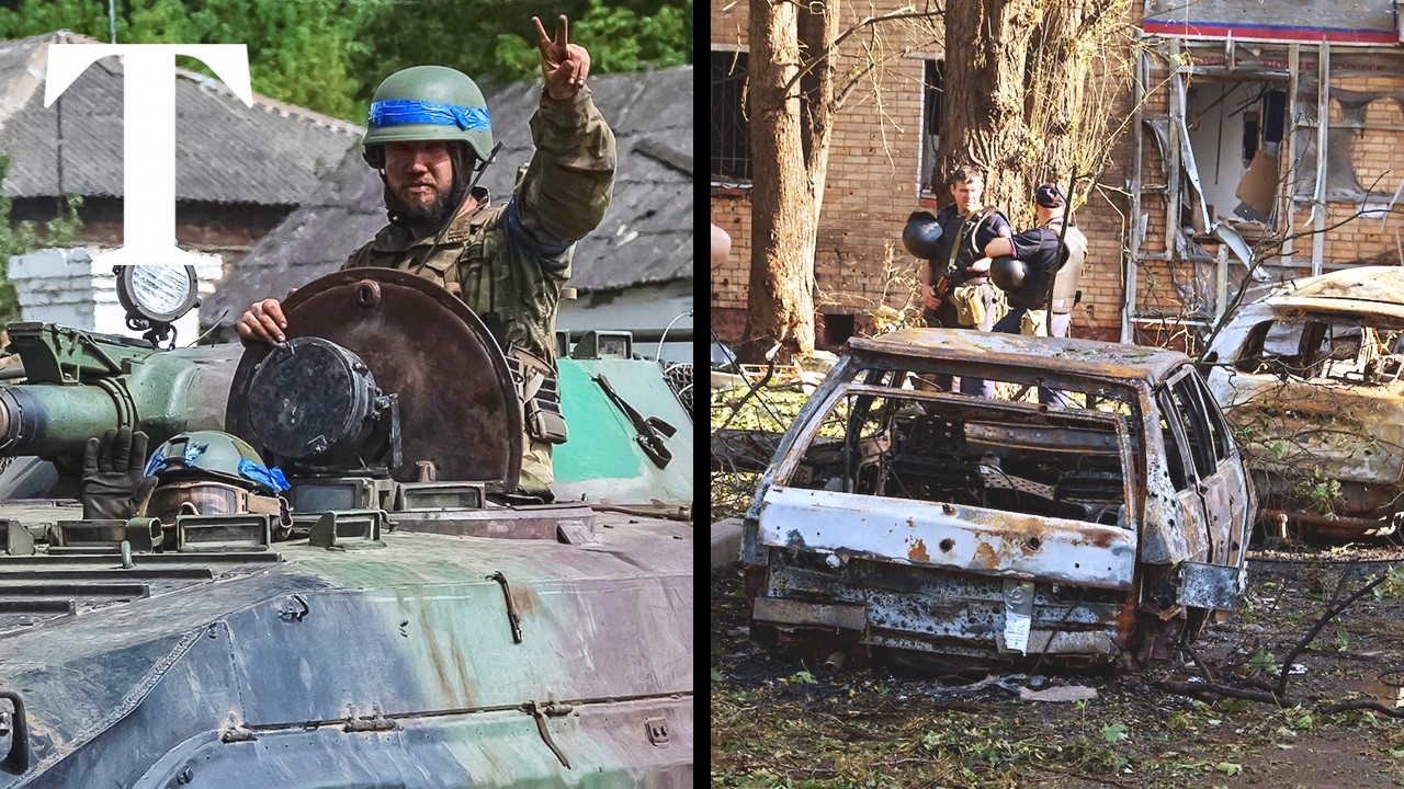 Ukraine 'controls 74 Russian settlements' amid offensive