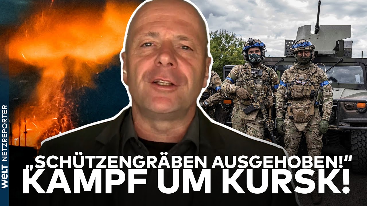 KAMPF UM KURSK: Russland hebt Schützengräben aus - Selenskyj will Gefangenenaustausch erzielen