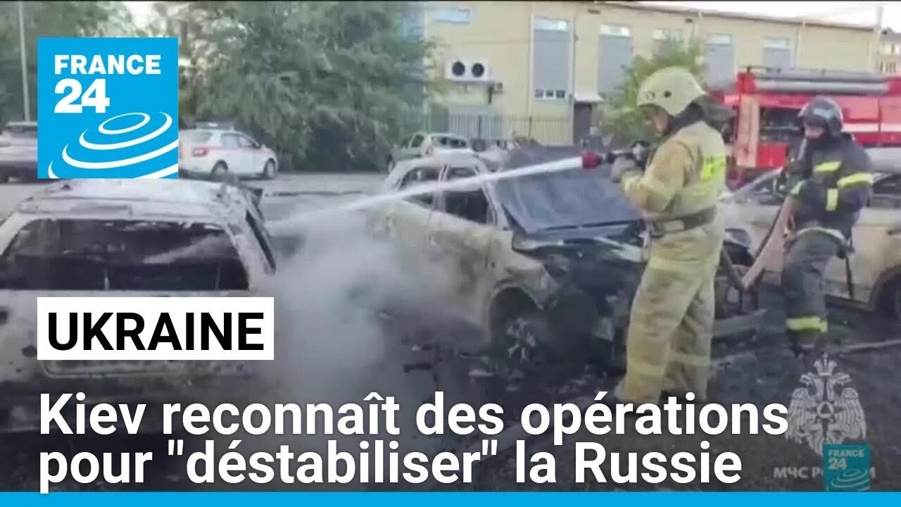 L'Ukraine reconnaît des opérations spéciales pour "déstabiliser la situation en Russie"