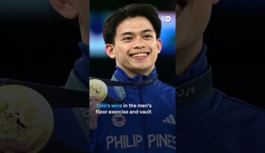 Exuberant welcome for Filipino Olympic athletes in Manila | DW News