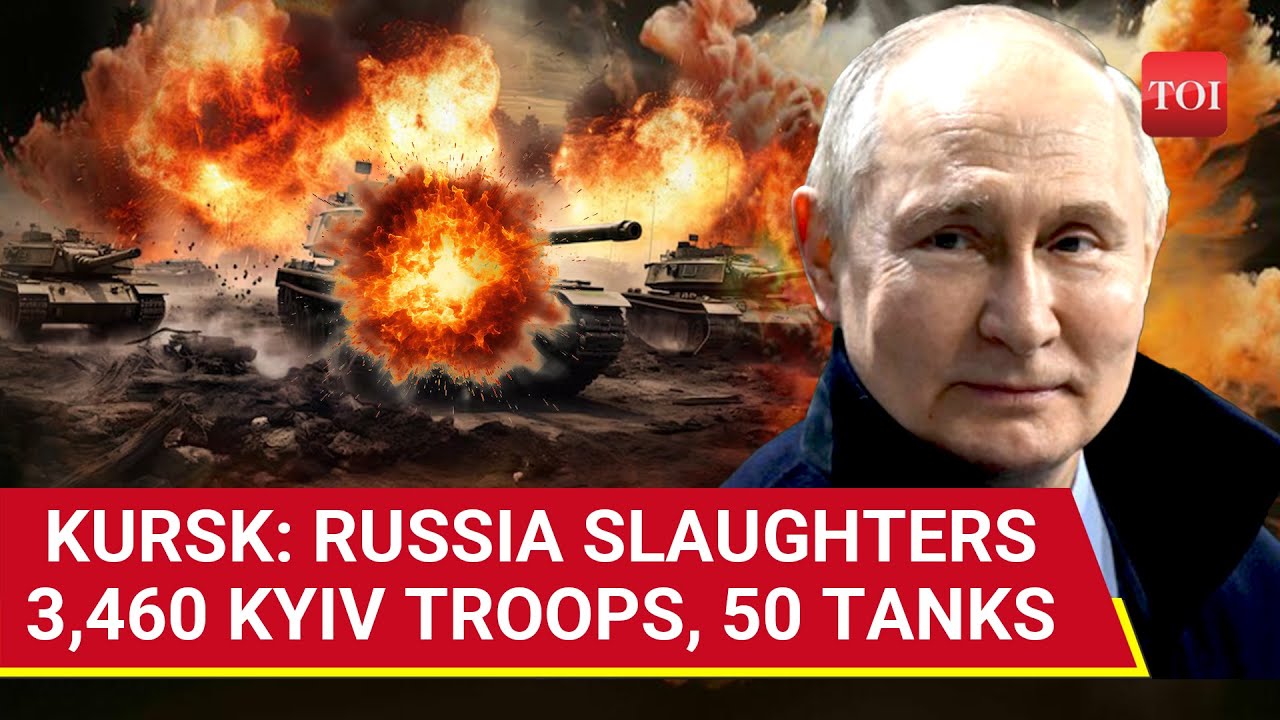 Russia 'Wipes Out' 3,400+ Ukrainian Soldiers In Kursk; Zelensky Announces Final Goal | Watch