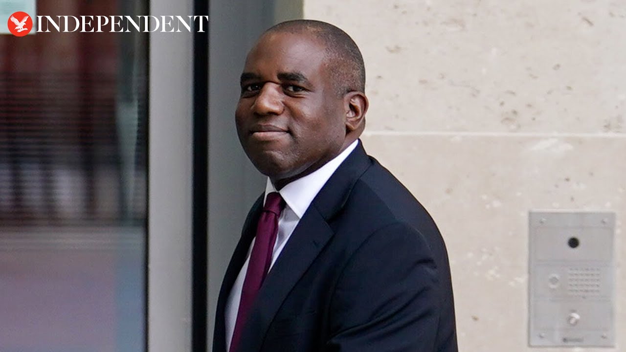Watch again: David Lammy meets Israeli counterpart Israel Katz to press for Gaza ceasefire