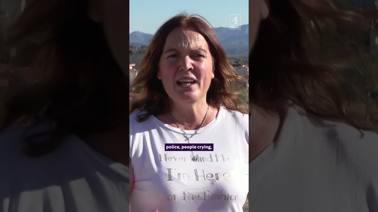 Aftermath of Greece wildfires