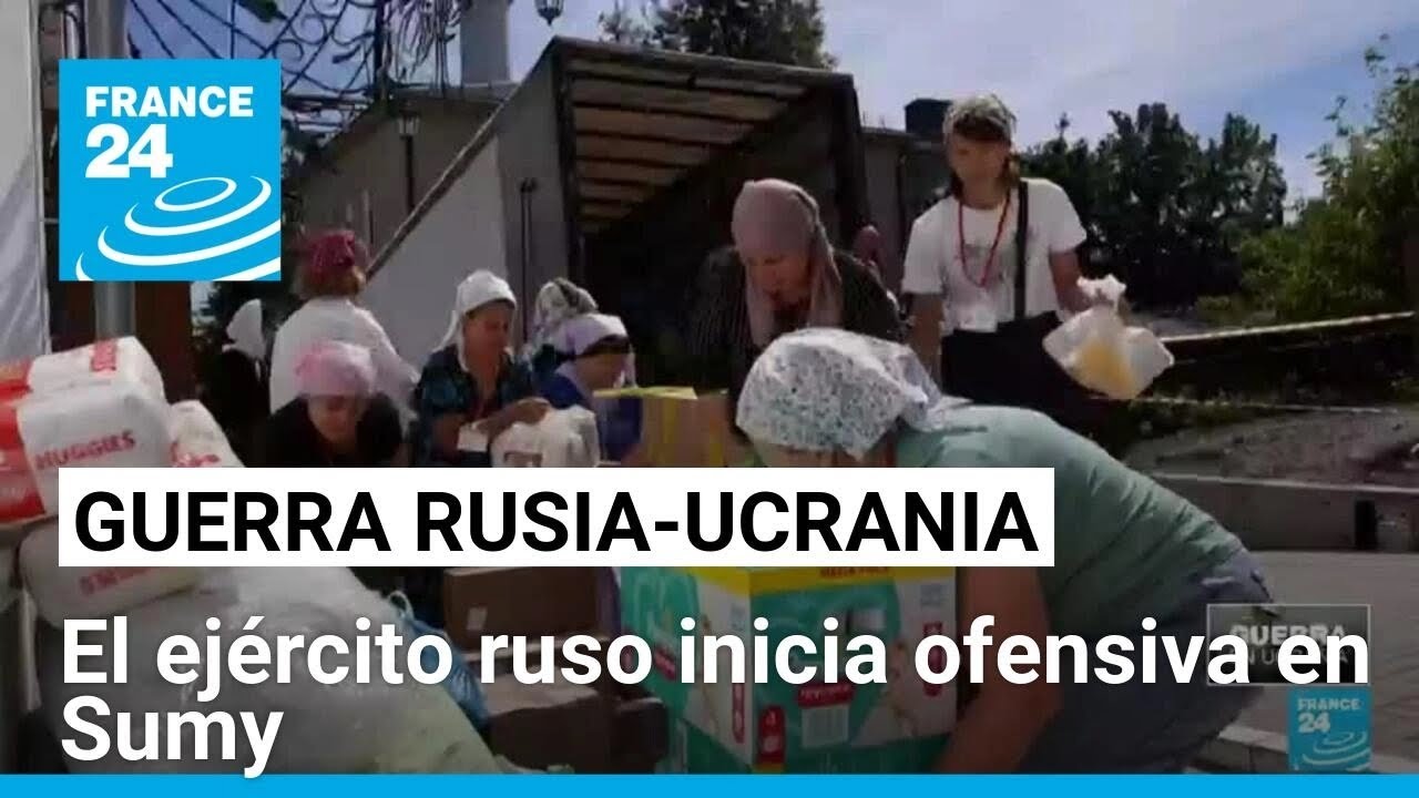 Rusia bombardea la ciudad Sumy en Ucrania • FRANCE 24 Español