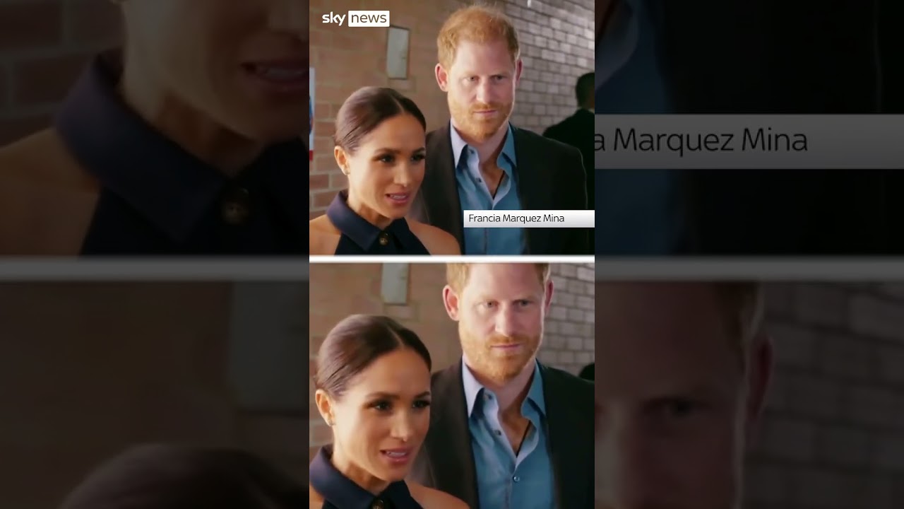 Harry and Meghan visit Colombia