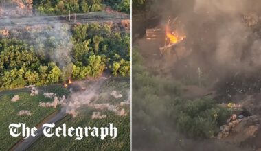 Ukrainian troops pull off daring battlefield evacuation