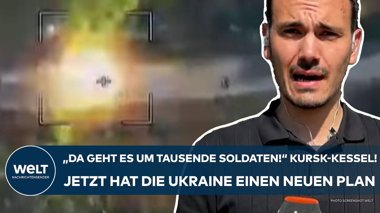 PUTINS KRIEG: "Da geht es um Tausende Soldaten!" Kursk-Kessel! Jetzt hat Ukraine einen neuen Plan