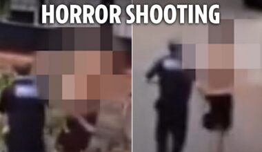 Girl & boy, 7, among 5 kids and one adult SHOT on quiet Sheffield street as 5 teens arrested