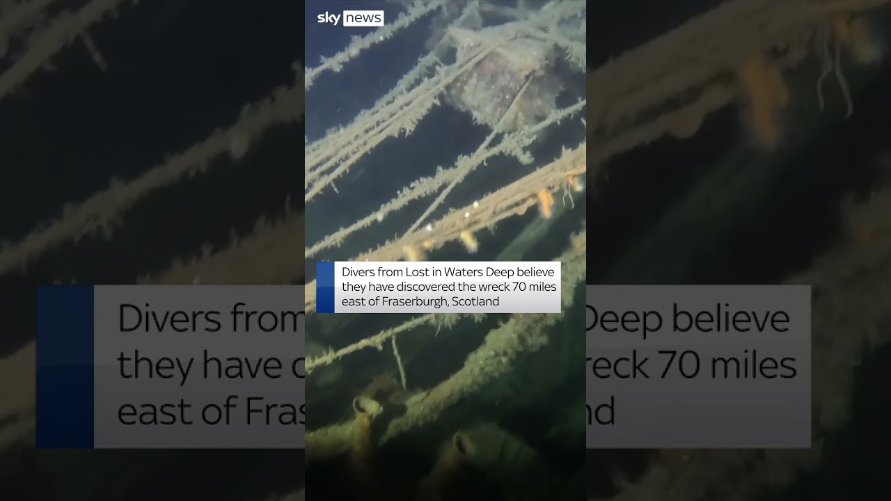 WW1 sunken wreck discovered