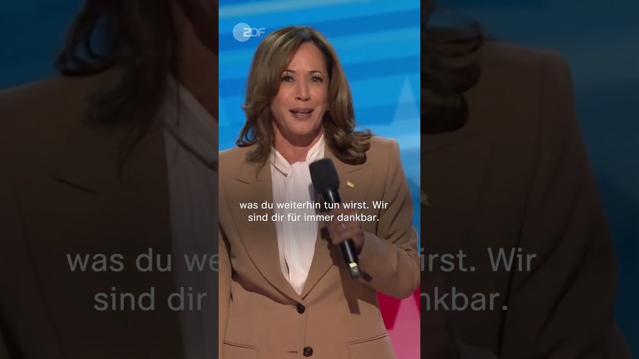 Harris: "Joe, ich danke dir" | #shorts #nachrichten