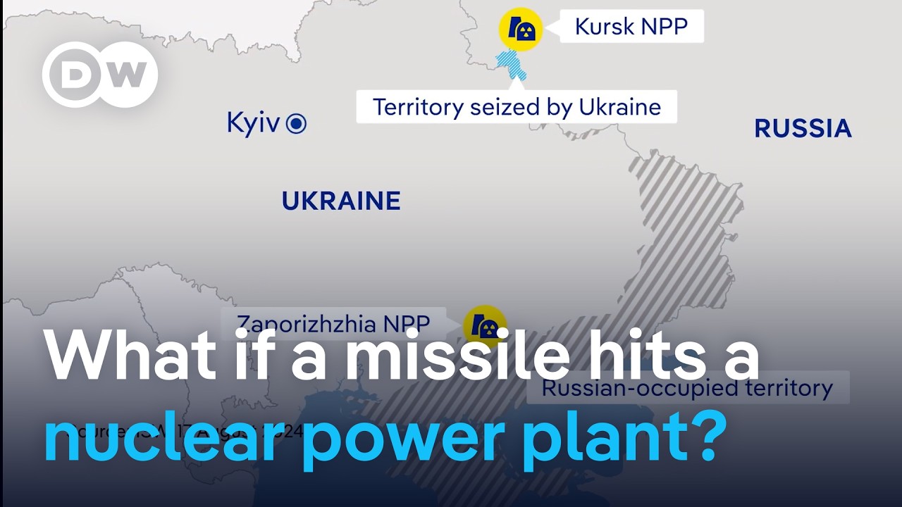 How likely is it that nuclear power plants will be hit in Ukraine, Russia? | DW News