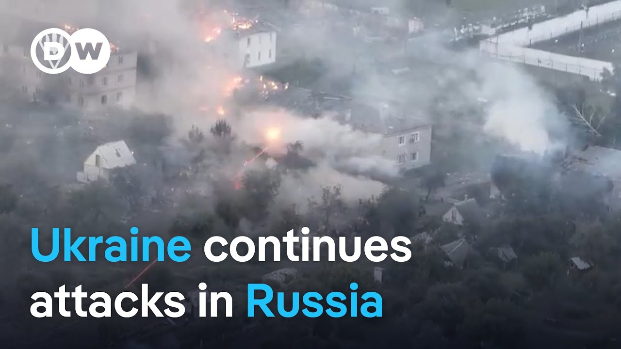 Ukraine update: Drones target Moscow and forces continue attacks in Kursk region | DW News