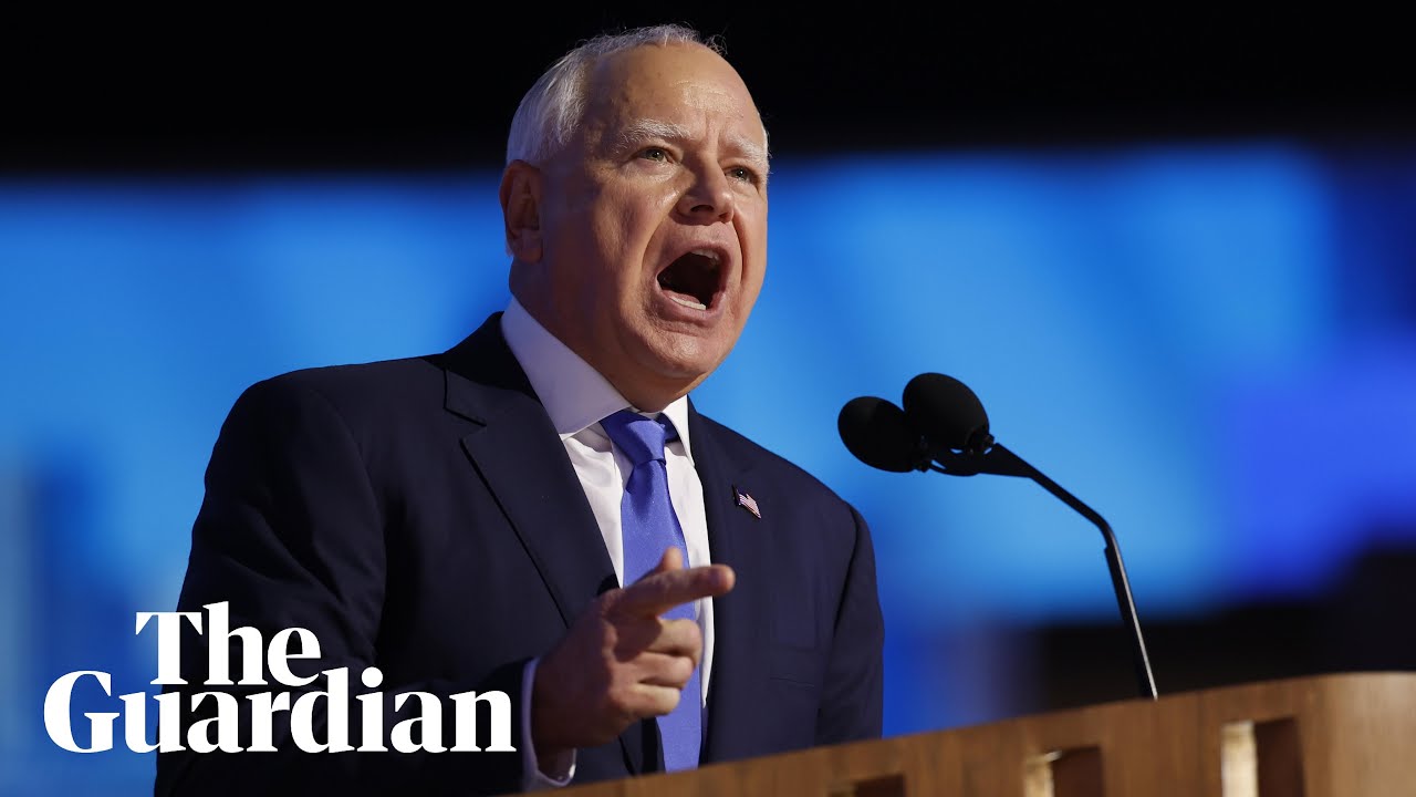 Tim Walz gives coach’s pep talk, whips up crowd during keynote DNC address