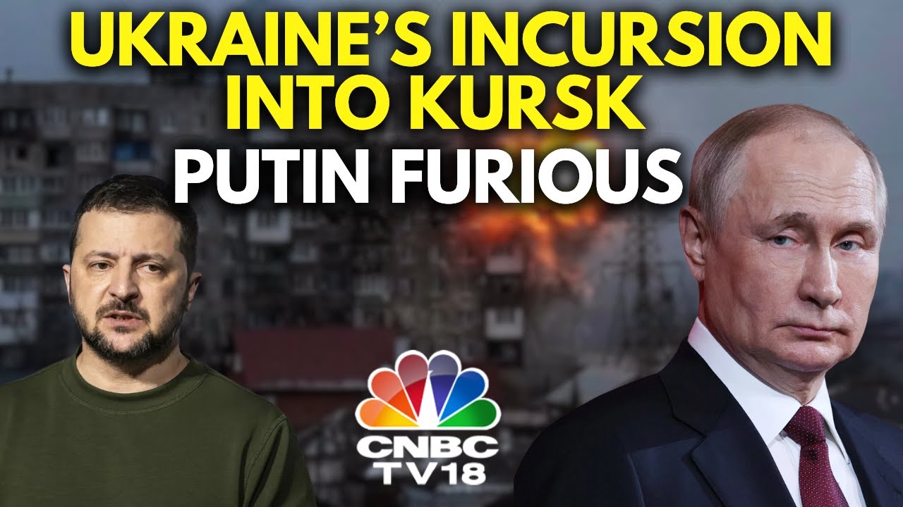 Ukraine On Attack |  Putin Furious By Ukraine's Incursion Into Kursk | Russia-Ukraine War | N18G