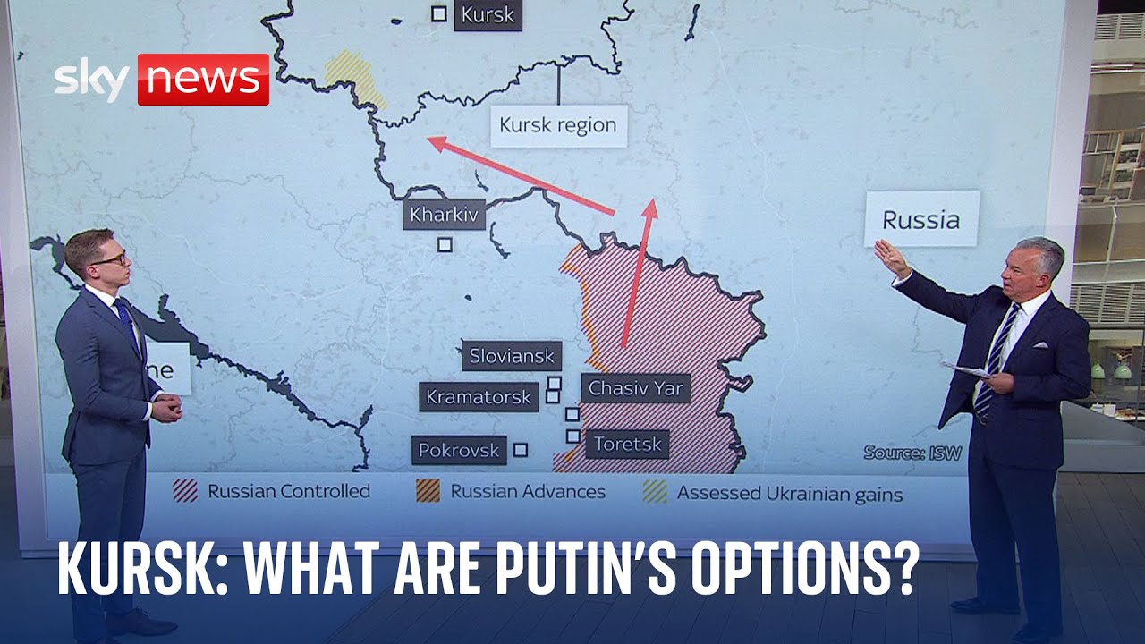 Putin weighs up his options after Kursk invasion | Ukraine War