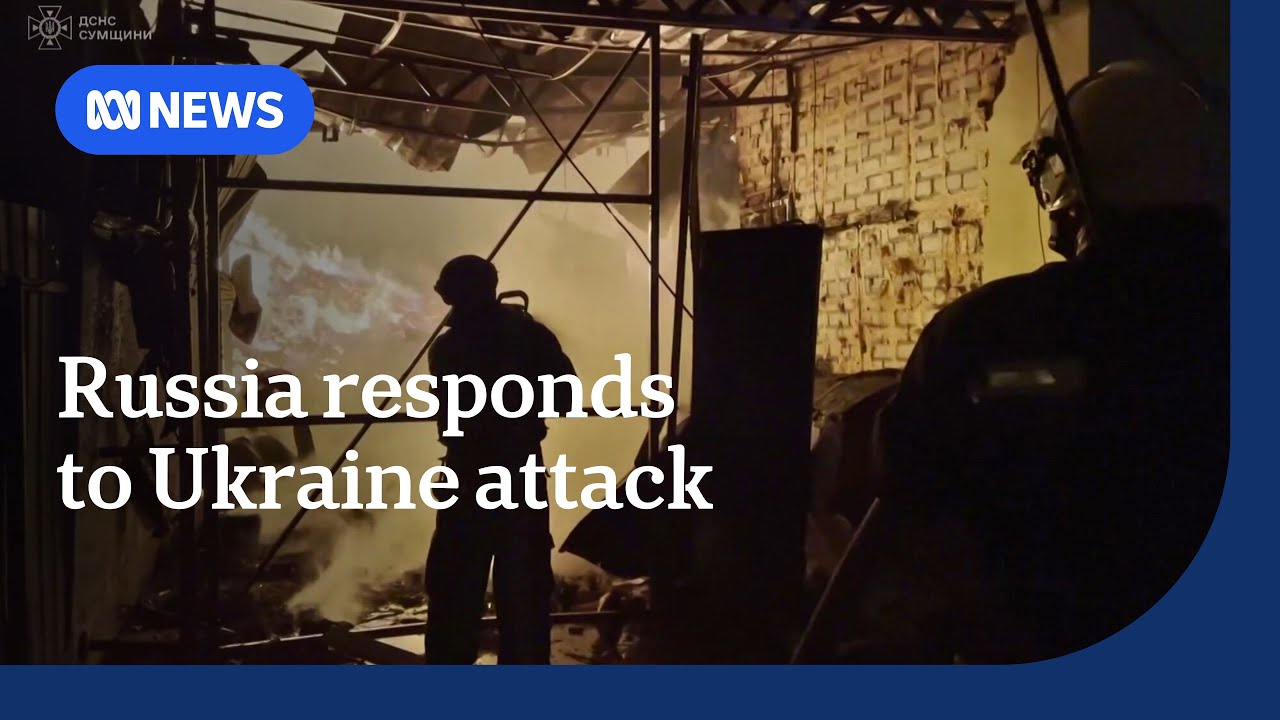 Russia retaliates against Ukrainian offensive | ABC News