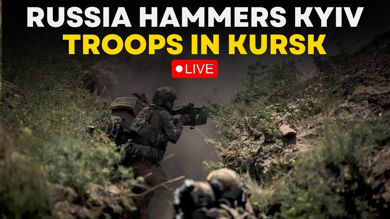 Russia Ukraine War Live: Russian Marines Repel Ukrainian Convoy in Kursk | World News