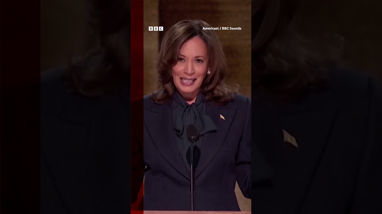 Kamala Harris gave her speech of a lifetime - but did it land? #DNC #BBCNews